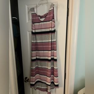 Sunday striped casual dress